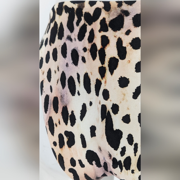 GOOD AMERICAN Rose Cheetah Bikini Size 1 - Picture 6 of 7